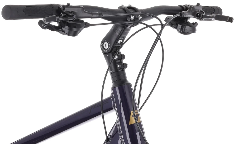 Dviratis Tabou Flow 4 EQ juodas-violetinė-M / 19" (Dydis: M / 19")