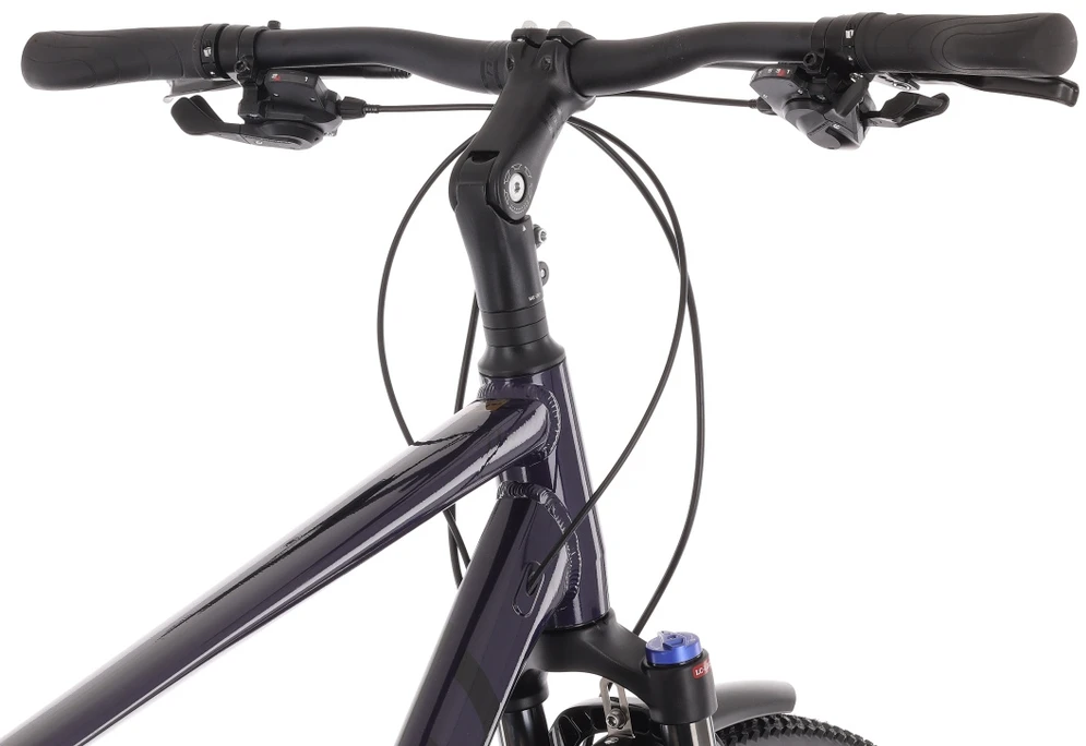 Dviratis Tabou Flow 4 EQ juodas-violetinė-M / 19" (Dydis: M / 19")