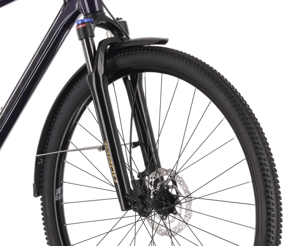 Dviratis Tabou Flow 4 EQ juodas-violetinė-M / 19" (Dydis: M / 19")