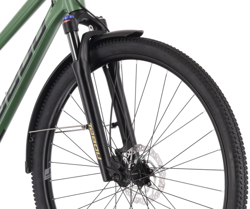 Dviratis Tabou Flow 4 EQ W juodas-žalias-M / 19" (Dydis: M / 19")