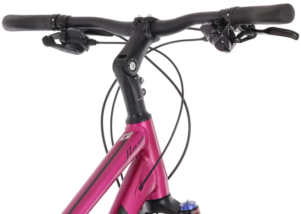 Dviratis Tabou Flow 4 W juodas-fuxia-M / 19" (Dydis: M / 19")