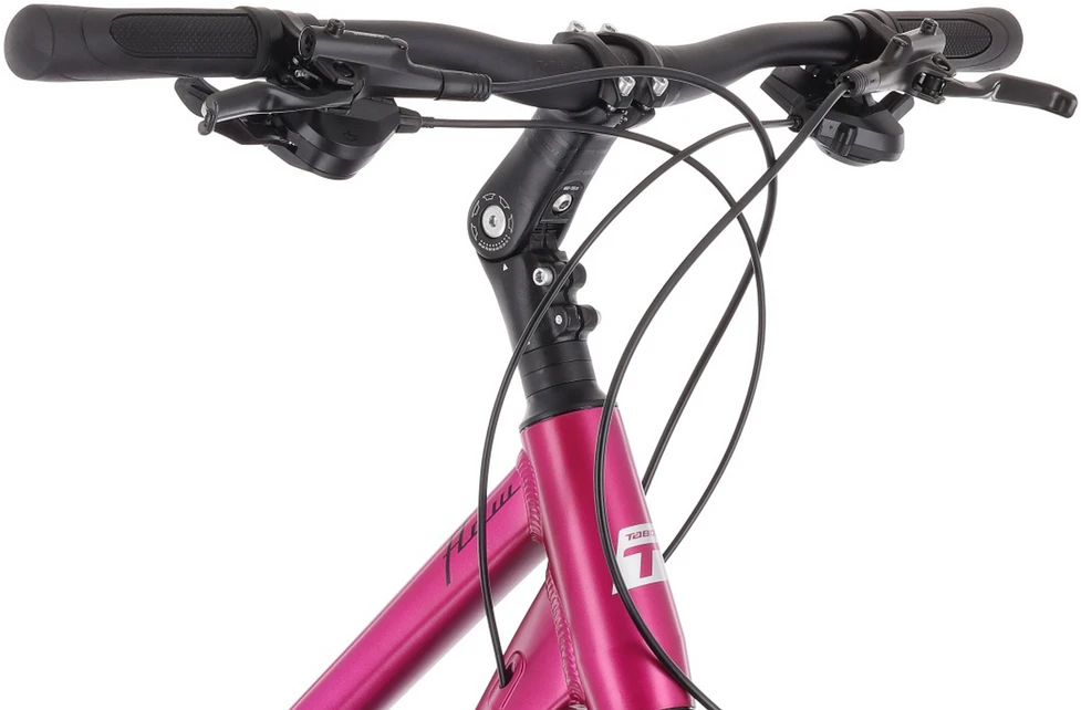 Dviratis Tabou Flow 4 W juodas-fuxia-M / 19" (Dydis: M / 19")
