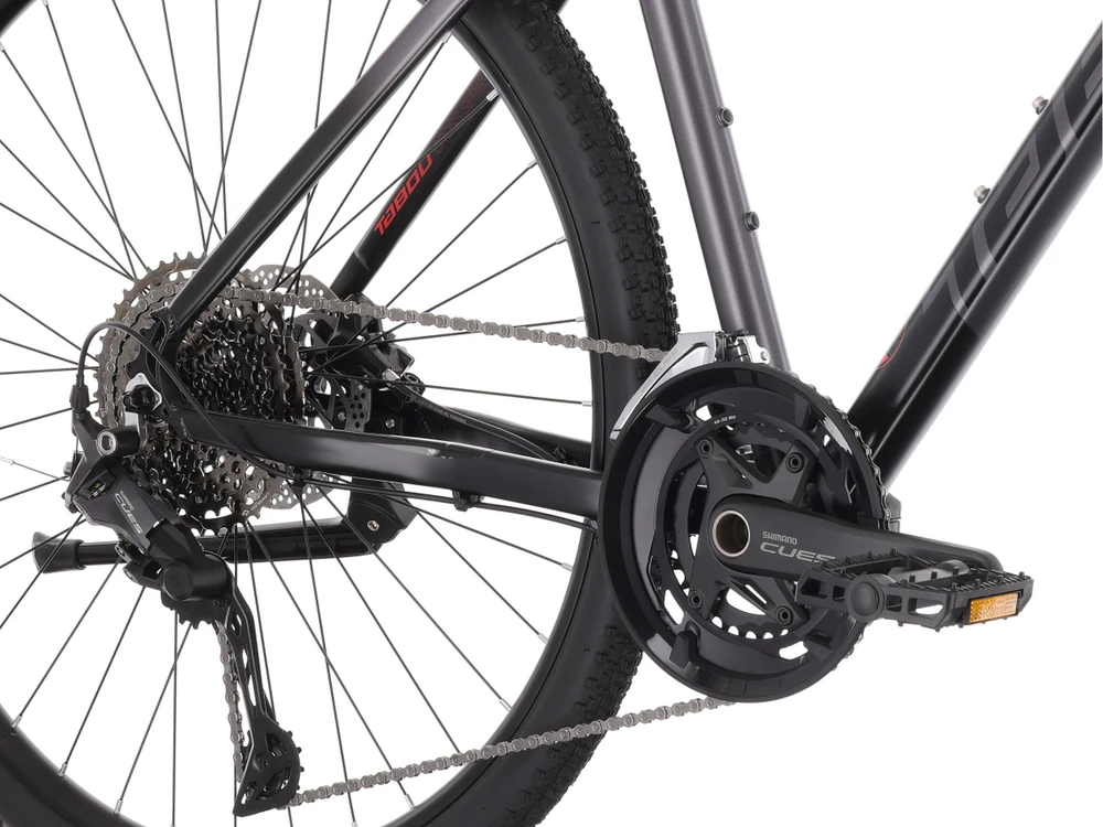 Dviratis Tabou Flow 5 juodas-anthracite-L / 21" (Dydis: L / 21")