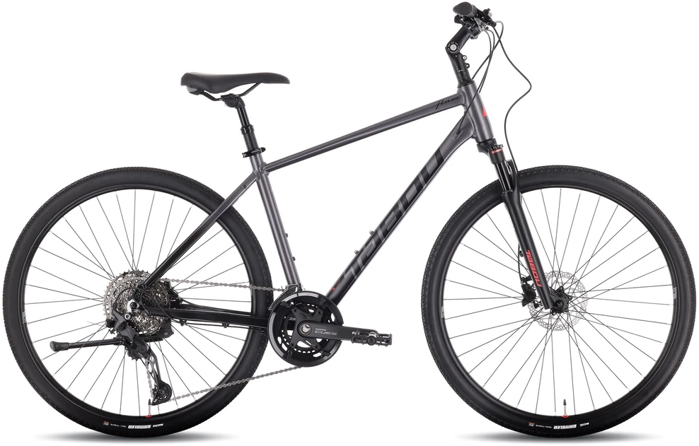 Dviratis Tabou Flow 5 juodas-anthracite-XL / 23" (Dydis: XL / 23")