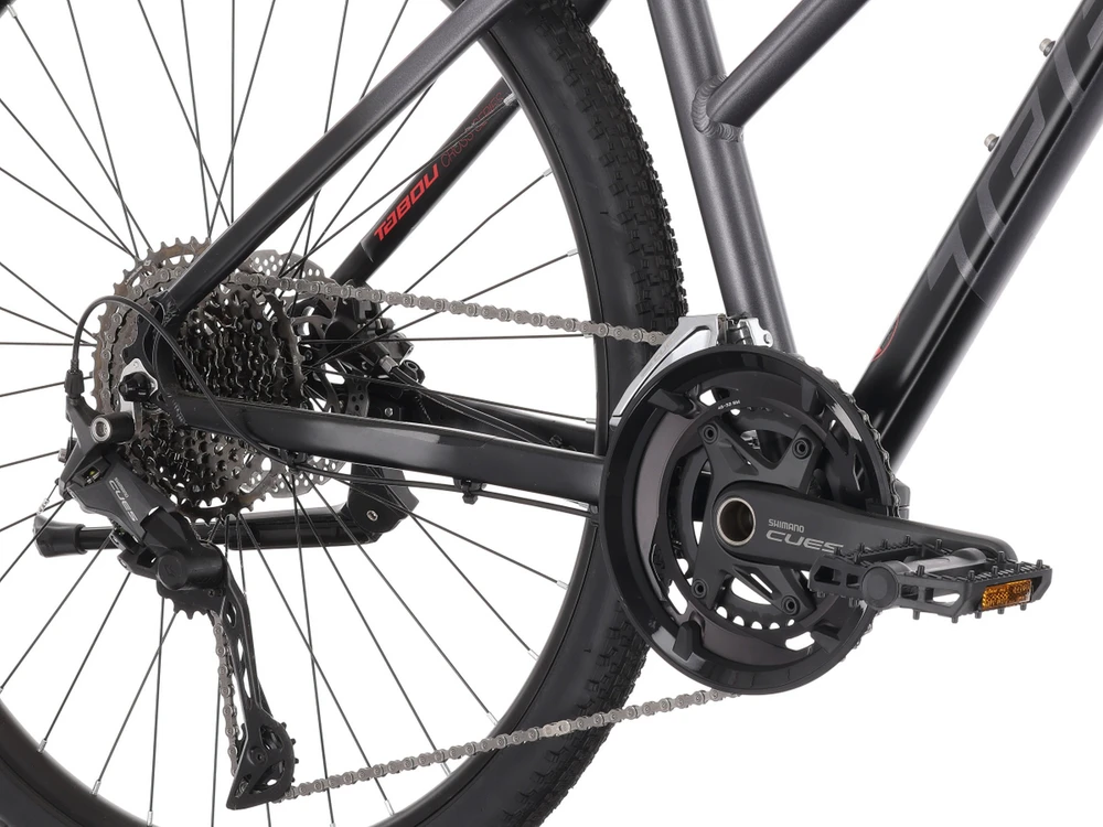 Dviratis Tabou Flow 5 W juodas-anthracite-M / 19" (Dydis: M / 19")