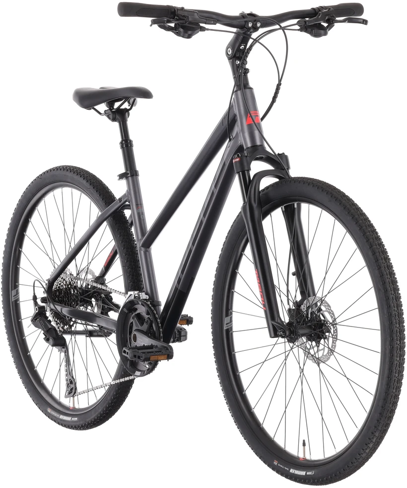 Dviratis Tabou Flow 5 W juodas-anthracite-M / 19" (Dydis: M / 19")