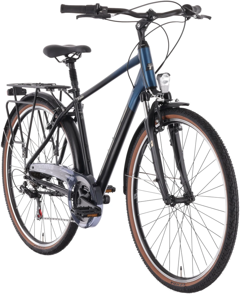 Dviratis Tabou Kinetic 1 juodas-navy-L / 21" (Dydis: L / 21")
