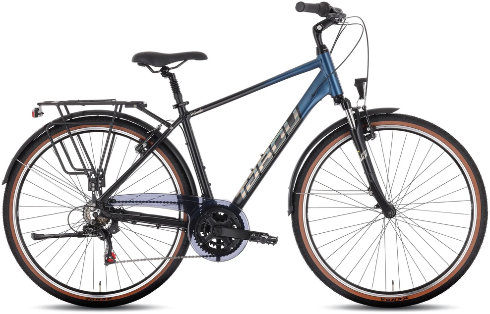 Dviratis Tabou Kinetic 1 juodas-navy-XL / 23" (Dydis: XL / 23")