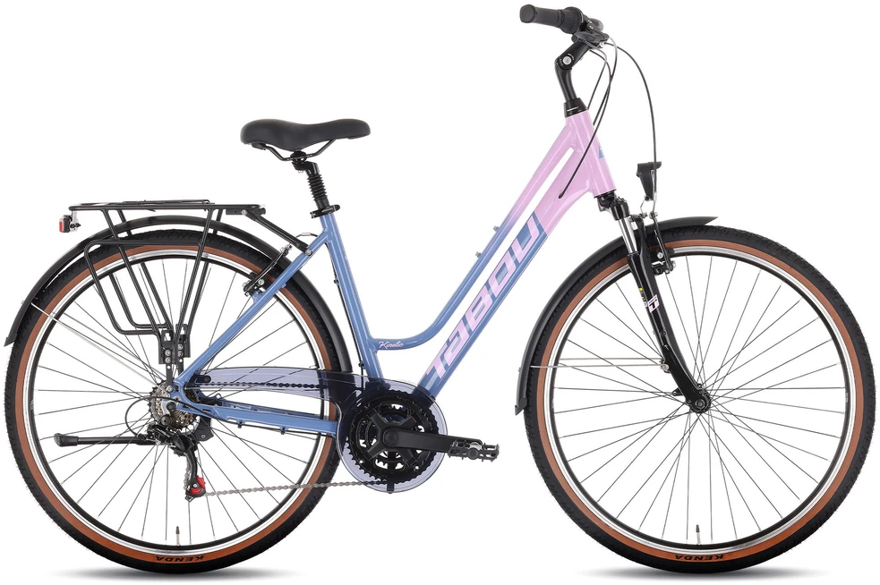 Dviratis Tabou Kinetic 1 W navy-melrose-M / 19" (Dydis: M / 19")