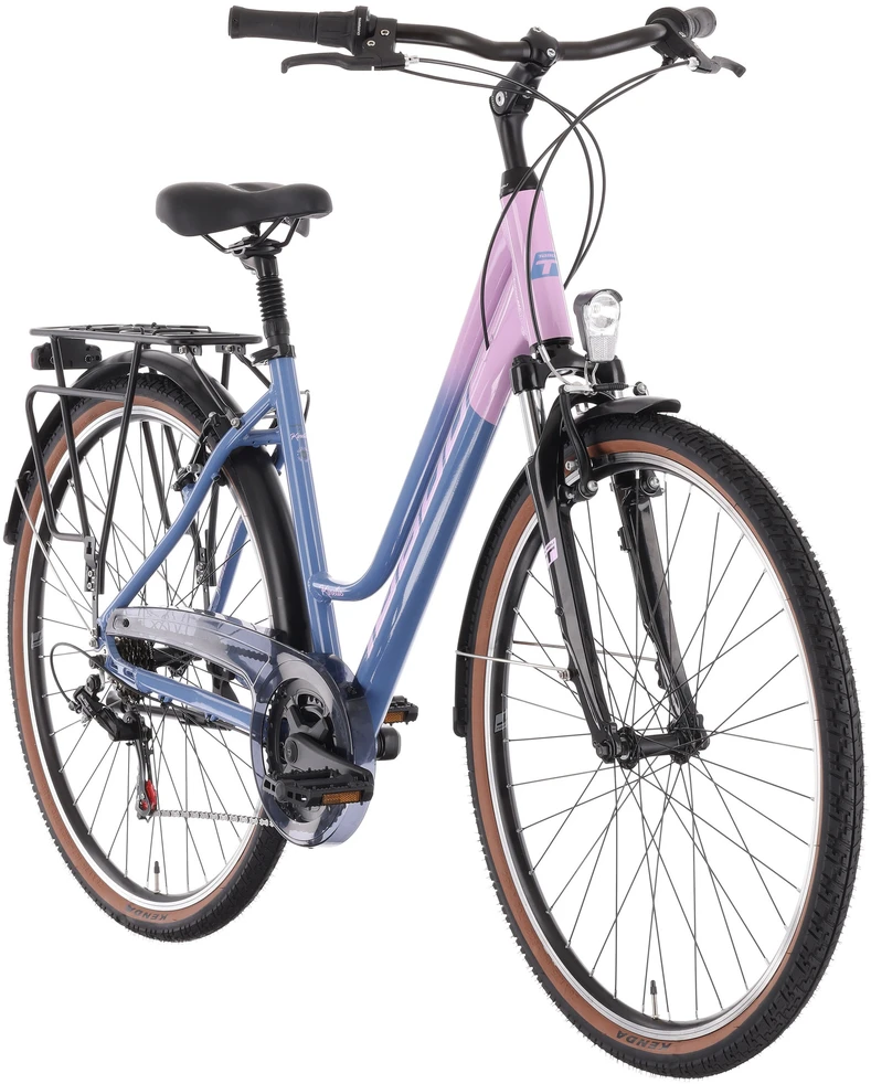 Dviratis Tabou Kinetic 1 W navy-melrose-S / 17" (Dydis: S / 17")