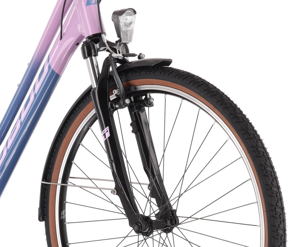 Dviratis Tabou Kinetic 1 W navy-melrose-S / 17" (Dydis: S / 17")
