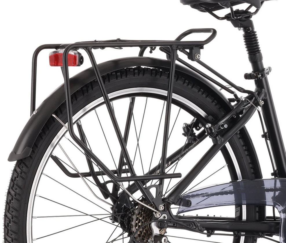 Dviratis Tabou Kinetic 2 JR W juodas-turq-XS / 15" (Dydis: XS / 15")