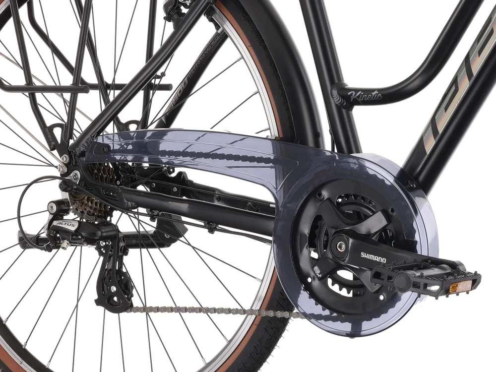 Dviratis Tabou Kinetic 2 W juodas-turq-S / 17" (Dydis: S / 17")