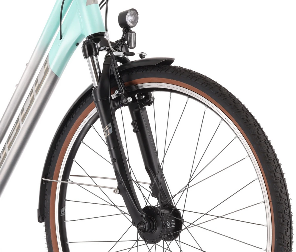 Dviratis Tabou Kinetic 2 W pilkas-mint-M / 19" (Dydis: M / 19")