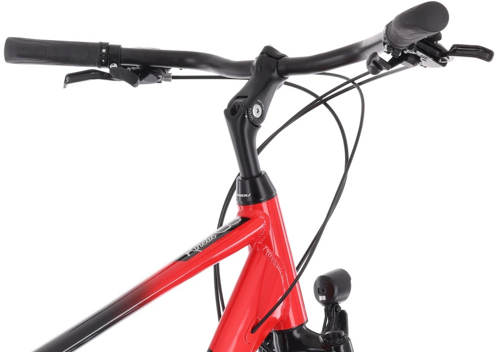 Dviratis Tabou Kinetic 3 juodas-red-L / 21" (Dydis: L / 21")