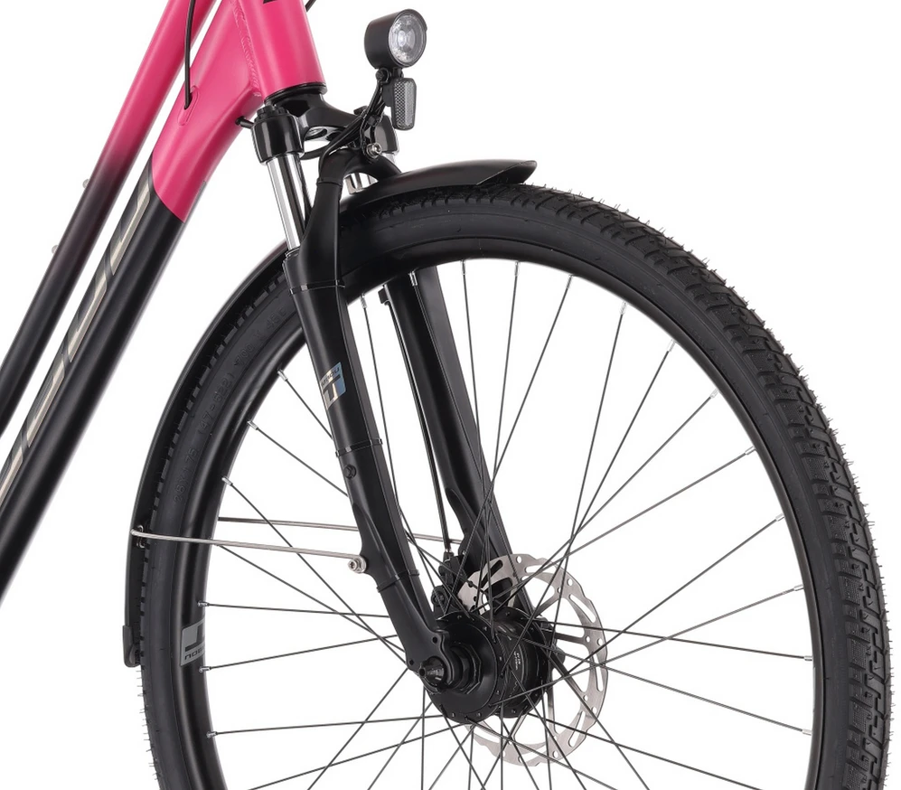 Dviratis Tabou Kinetic 3 W juodas-fuxia-S / 17" (Dydis: S / 17")