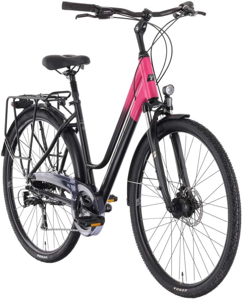 Dviratis Tabou Kinetic 3 W juodas-fuxia-S / 17" (Dydis: S / 17")
