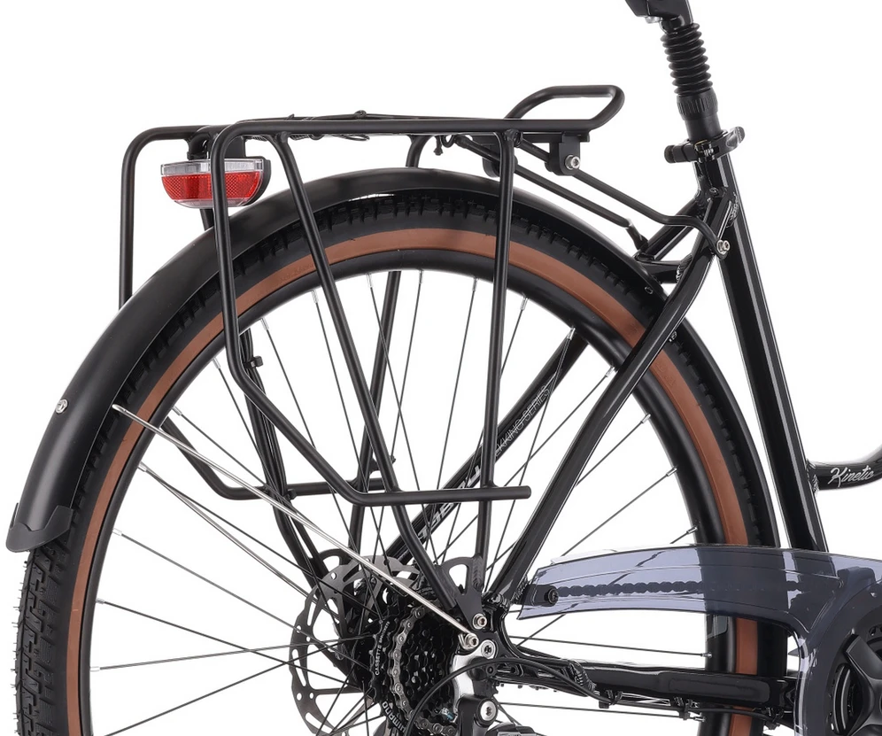 Dviratis Tabou Kinetic 3 W juodas-pilkas-M / 19" (Dydis: M / 19")