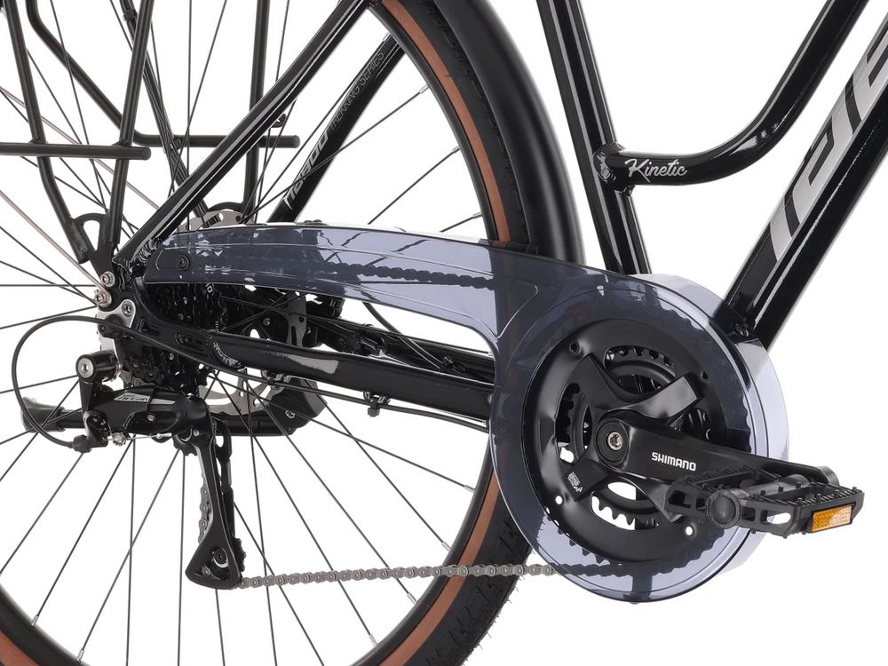 Dviratis Tabou Kinetic 3 W juodas-pilkas-M / 19" (Dydis: M / 19")