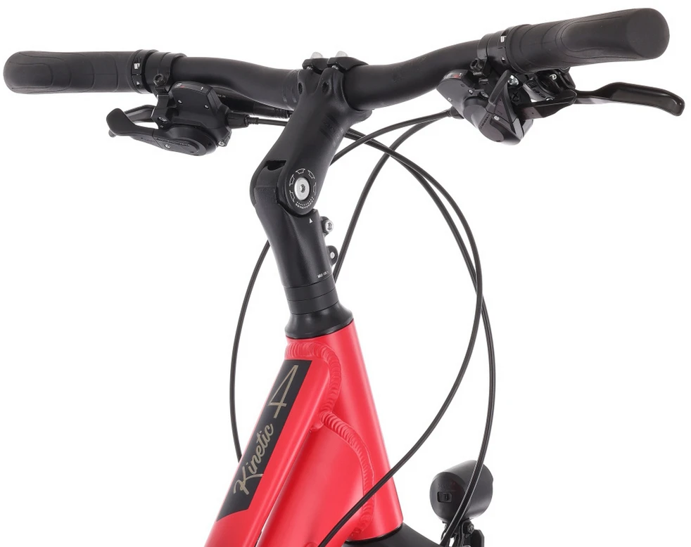 Dviratis Tabou Kinetic 4 JR W juodas-red-XS / 15" (Dydis: XS / 15")