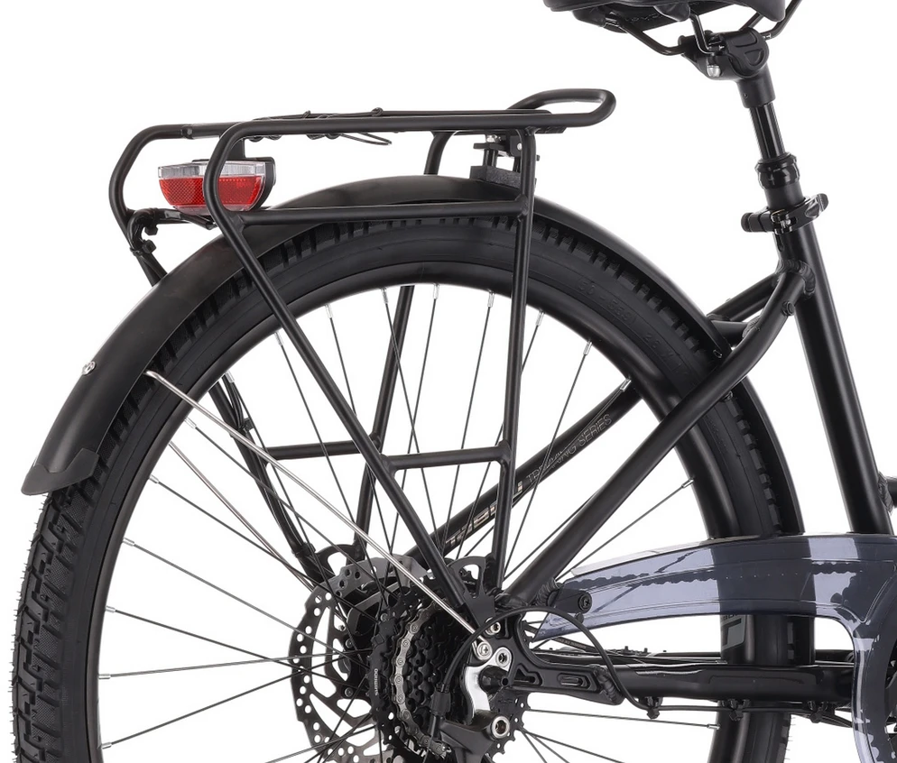 Dviratis Tabou Kinetic 4 JR W juodas-red-XS / 15" (Dydis: XS / 15")