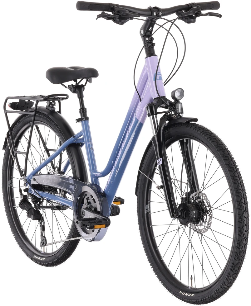 Dviratis Tabou Kinetic 4 JR W navy-lavender-XS / 15" (Dydis: XS / 15")