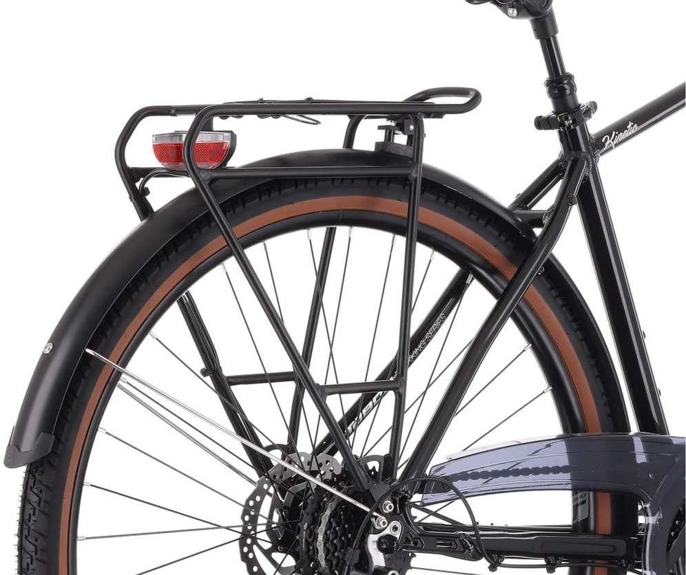 Dviratis Tabou Kinetic 4 juodas-mėlynas-M / 19" (Dydis: M / 19")