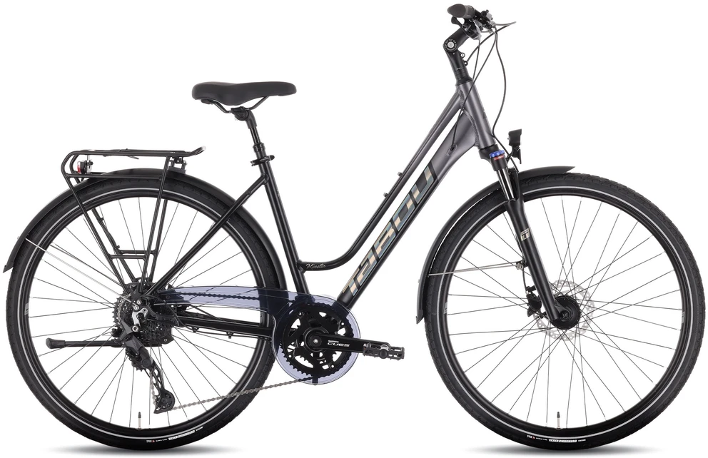Dviratis Tabou Kinetic 5 W juodas-anthracite-S / 17" (Dydis: S / 17")