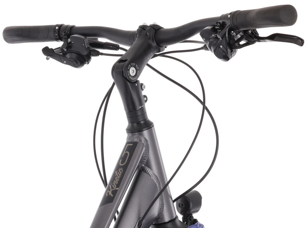 Dviratis Tabou Kinetic 5 W juodas-anthracite-S / 17" (Dydis: S / 17")
