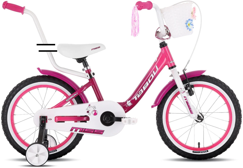Dviratis Tabou Miss 14 pink-violetinė