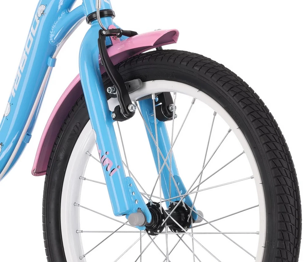 Dviratis Tabou Miss AL 12 mėlynas-pink