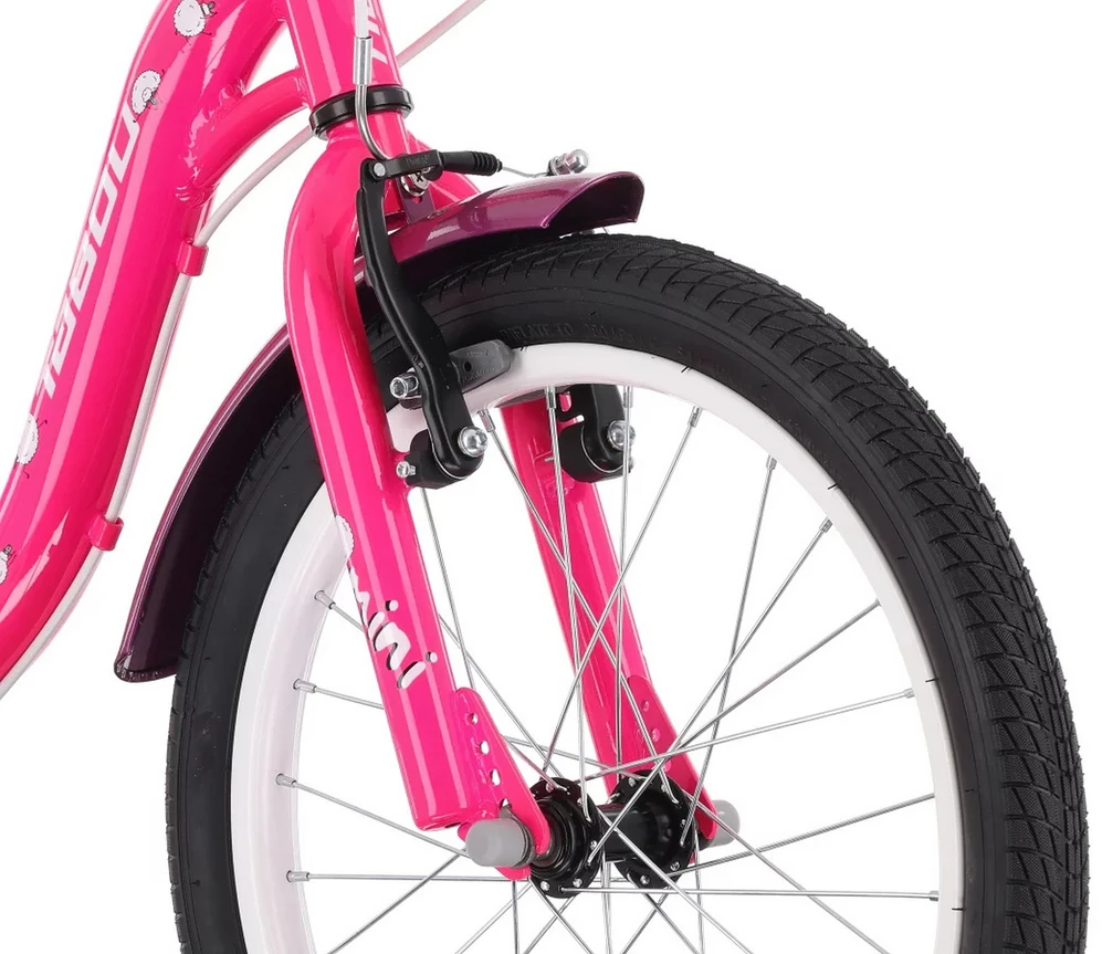 None Dviratis Tabou Miss AL 12 pink-baltas