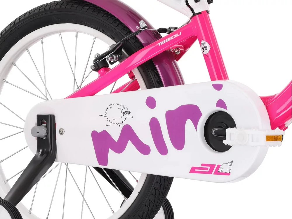 None Dviratis Tabou Miss AL 12 pink-baltas