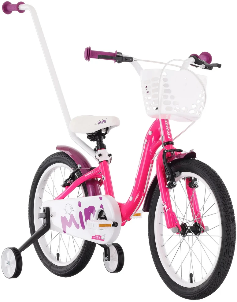None Dviratis Tabou Miss AL 12 pink-baltas