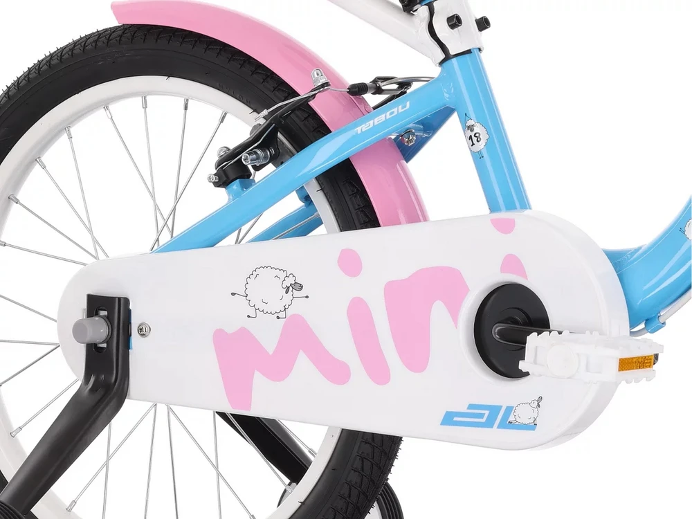 Dviratis Tabou Miss AL 14 mėlynas-pink