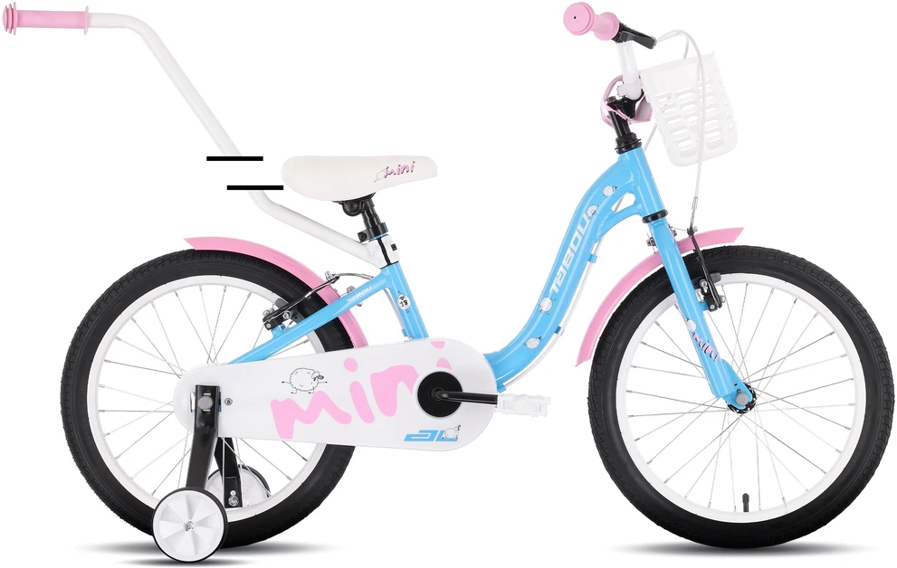 Dviratis Tabou Miss AL 18 mėlynas-pink