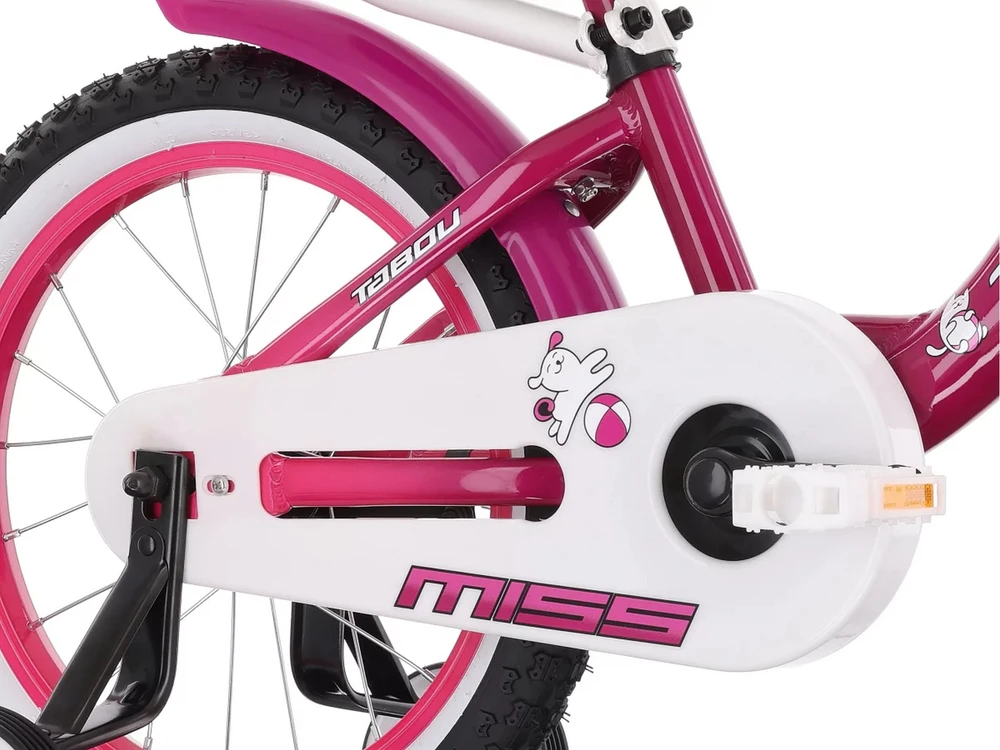 Dviratis Tabou Miss Alu 14 pink-violetinė