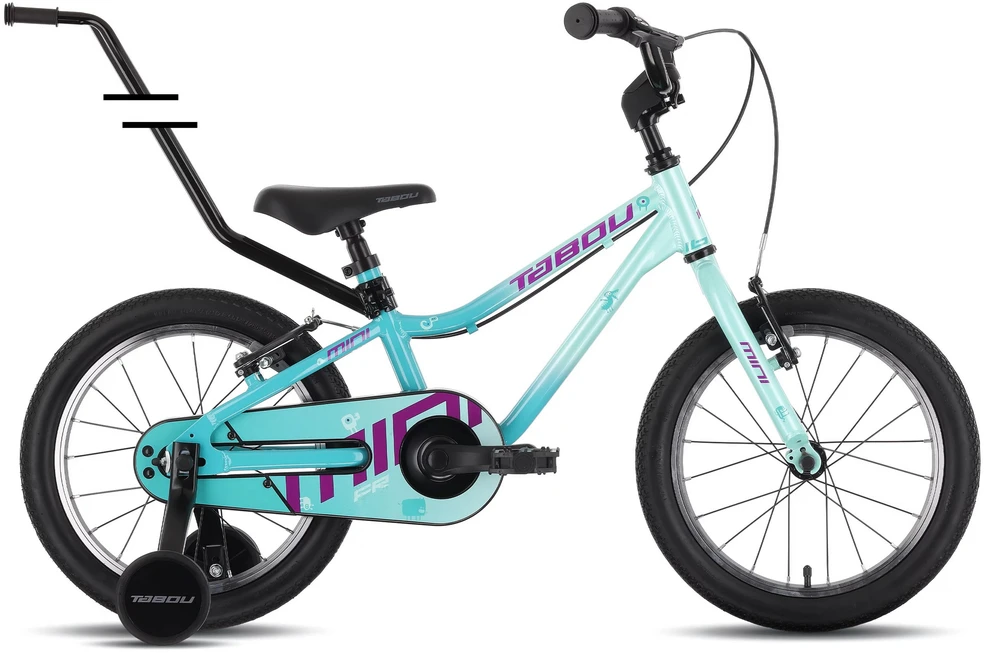 Dviratis Tabou Miss FR 12 mint-violetinė