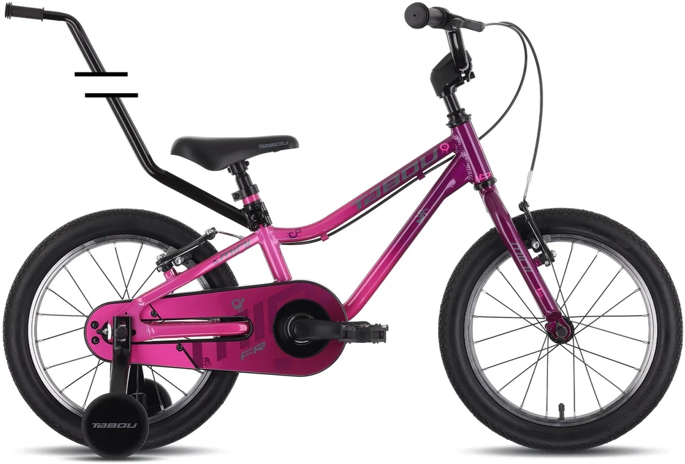 Dviratis Tabou Miss FR 12 pink-violetinė