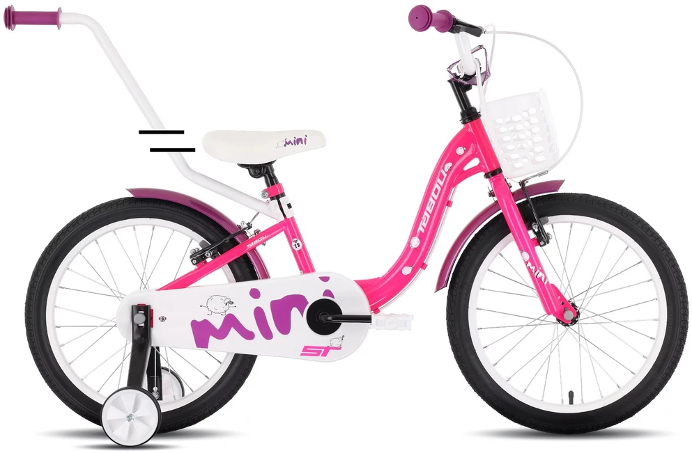 None Dviratis Tabou Miss ST 12 pink-baltas