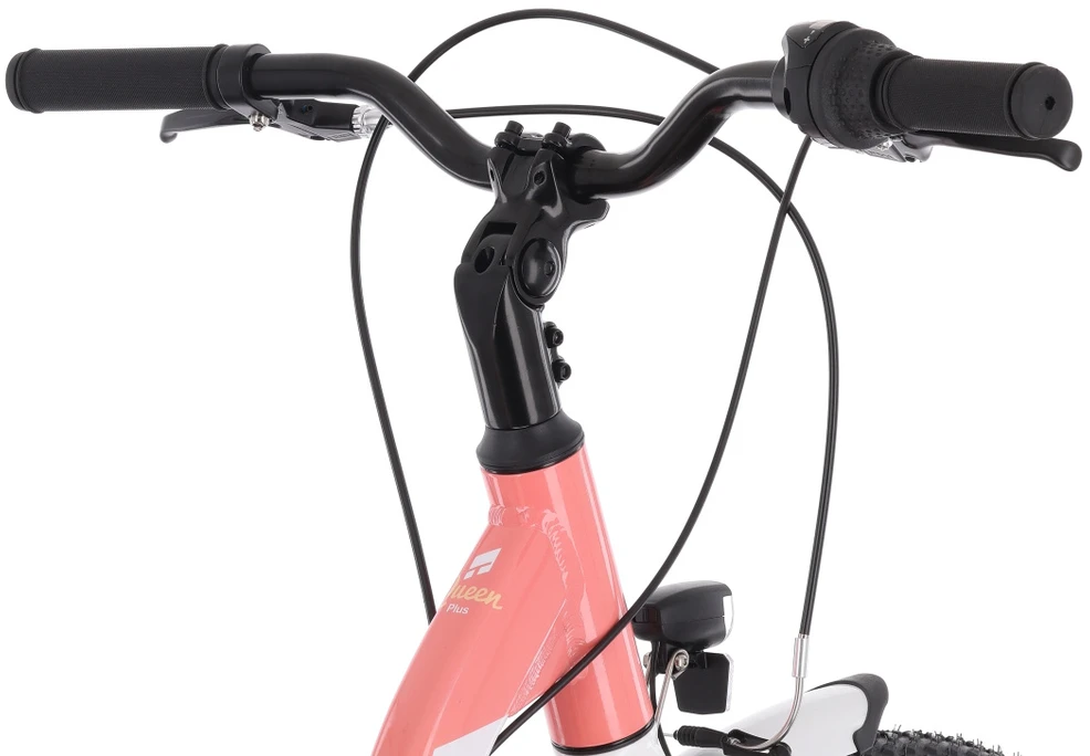 Dviratis Tabou Queen 26 Plus coral-baltas