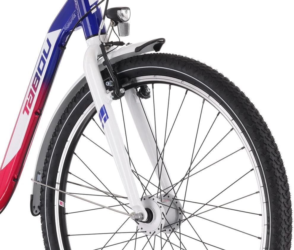 Dviratis Tabou Queen 27.5 Plus pink-baltas