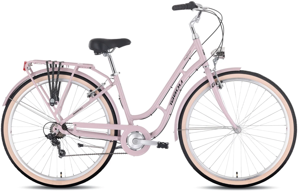 Dviratis Tabou Retro lavender-juodas-S / 17" (Dydis: S / 17")