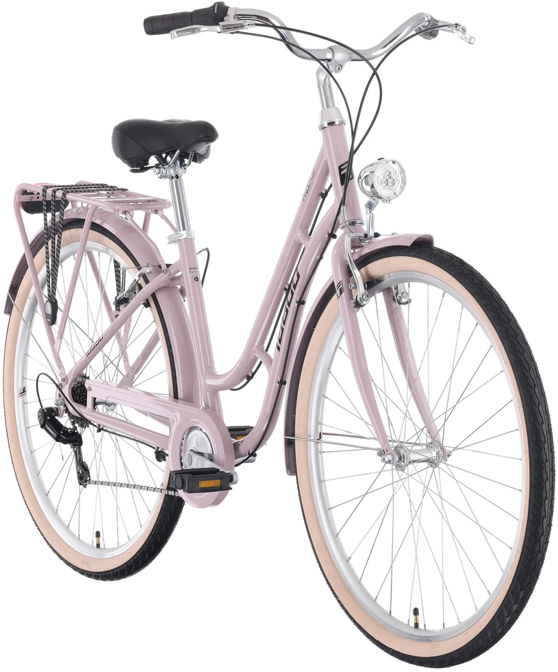 Dviratis Tabou Retro lavender-juodas-S / 17" (Dydis: S / 17")