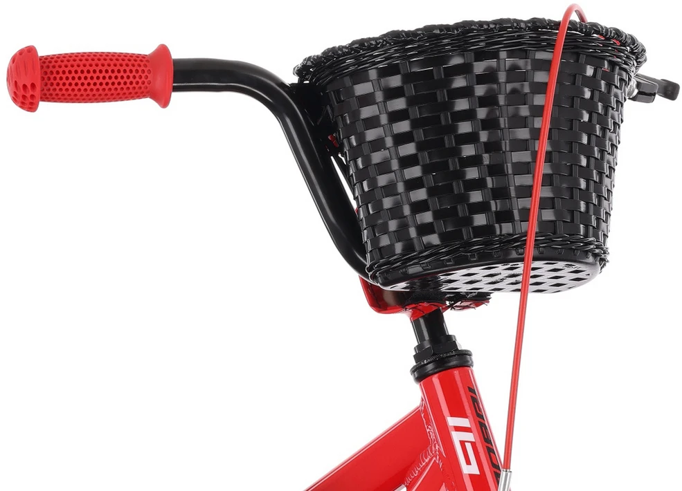 Dviratis Tabou Rocket 16 juodas-red