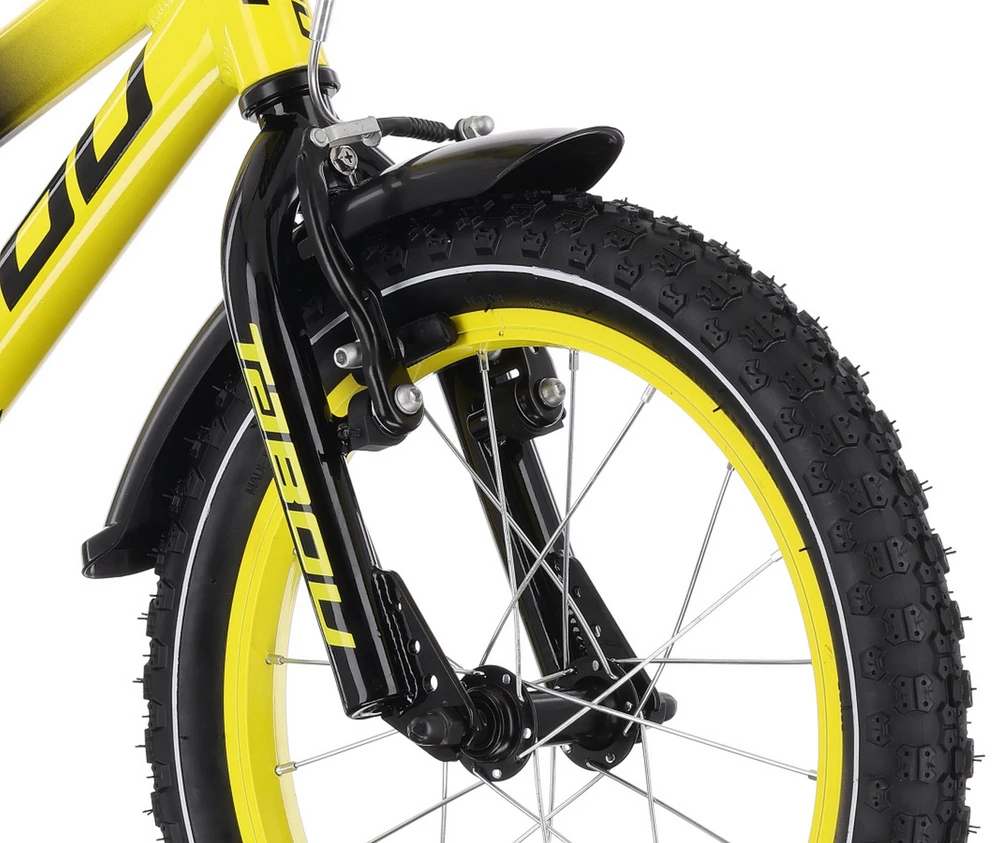 Dviratis Tabou Rocket 20 juodas-yellow
