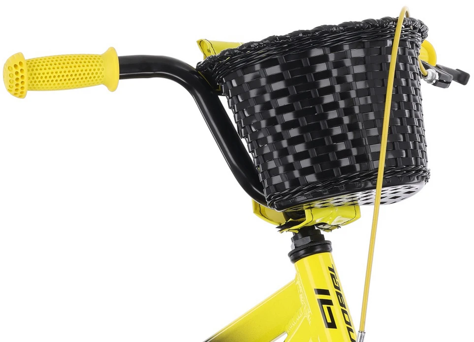 Dviratis Tabou Rocket 20 juodas-yellow