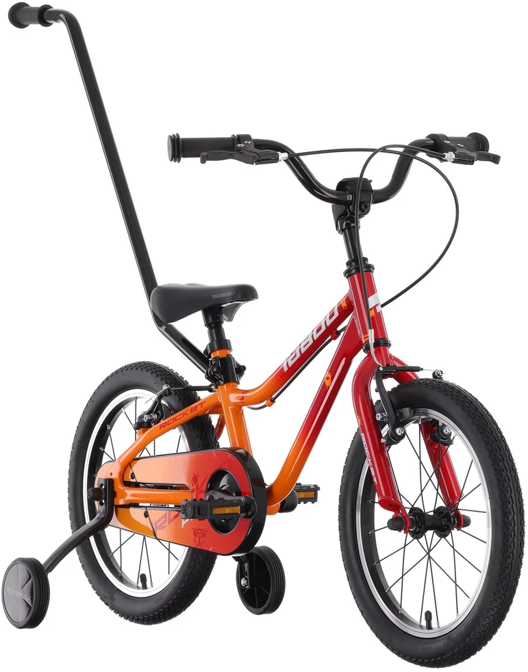 Dviratis Tabou Rocket FR 14 red-yellow