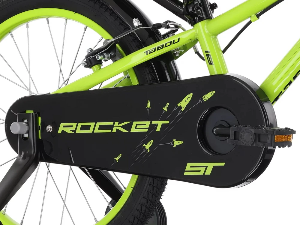 Dviratis Tabou Rocket ST 12 žalias-pilkas