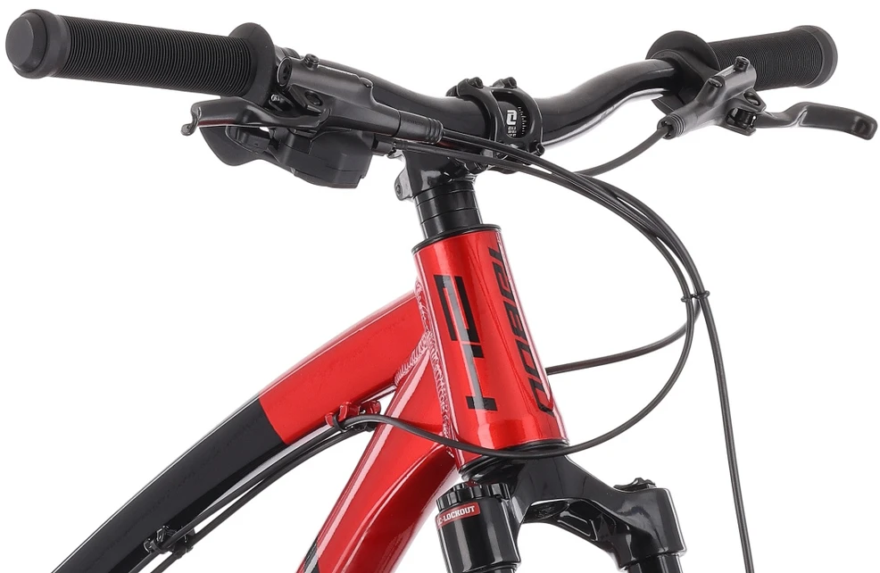 Dviratis Tabou Stunt JR 24 red-juodas